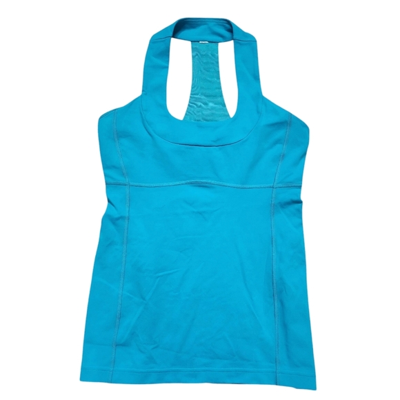 Lululemon Blue Halter Top - Picture 1 of 5